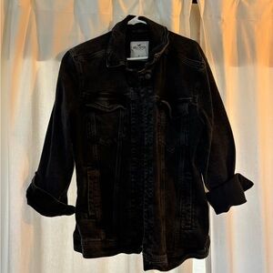 Hollister Black Denim Jacket